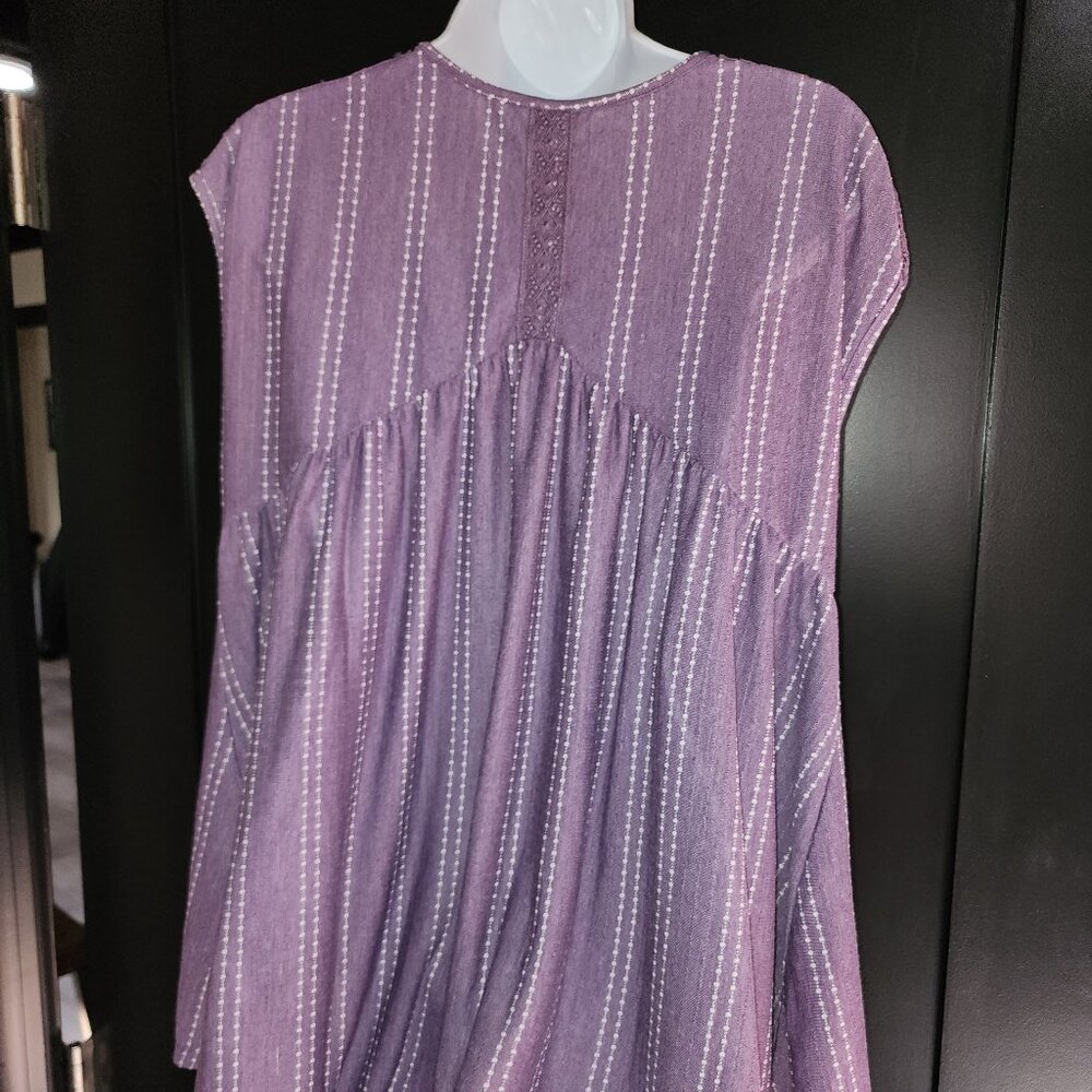 North River Purple Blouse Sz M - Picture 2 of 4